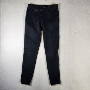 Kenneth Cole New‎ York Jeans XS Black Wash Denim Skinny Ankle Pants